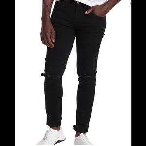 Men’s Nordstrom black ripped jeans